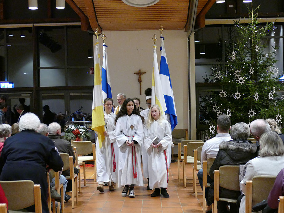 Feierliche Christmette im Haus des Gastes (Foto: Karl-Franz Thiede)